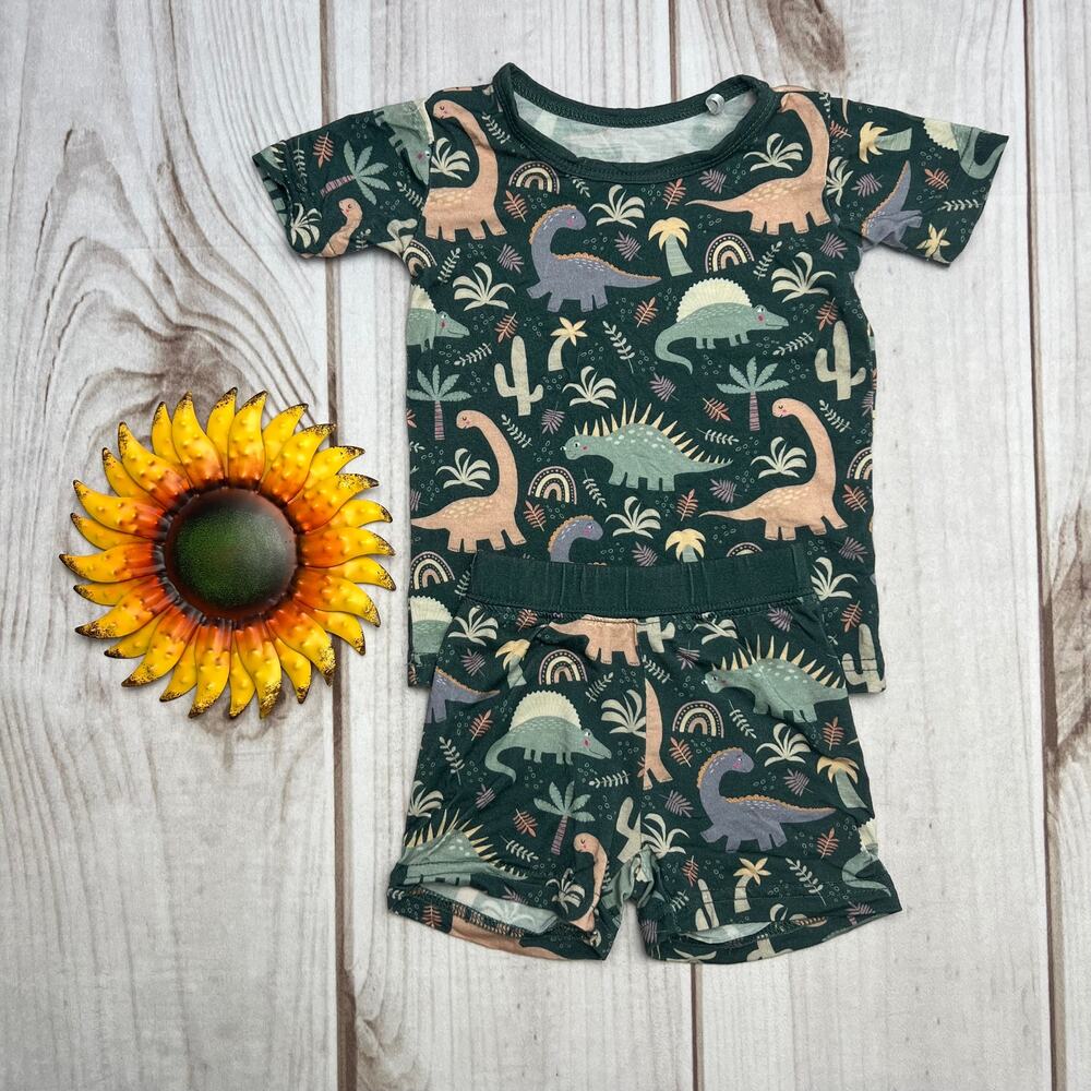 little one‎ shop bamboo shorts set 3-6M